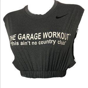 SOLD 1 of 1 reworked nike bralette